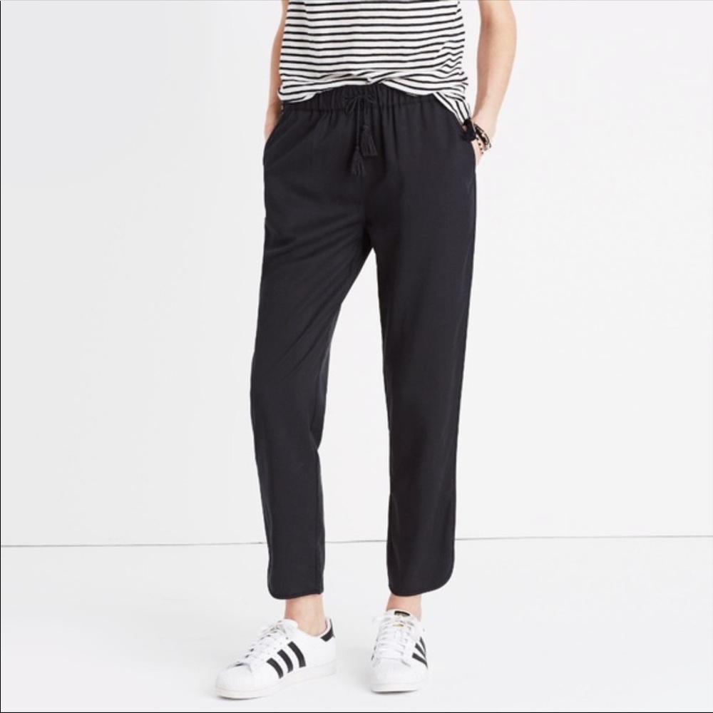 Madewell Women's Track Pants In Black